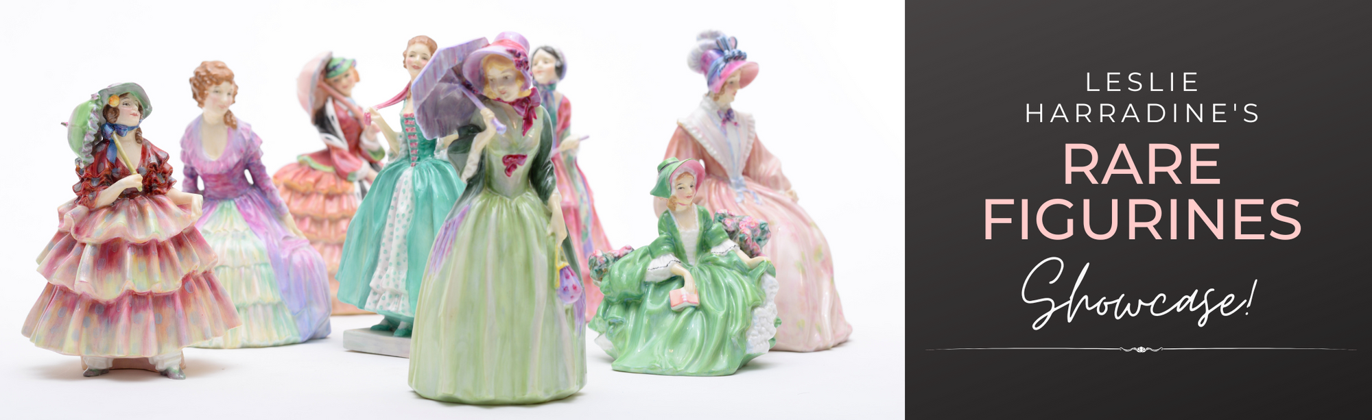 Uncover Treasures: Explore Leslie Harradine's Rare Figurines!