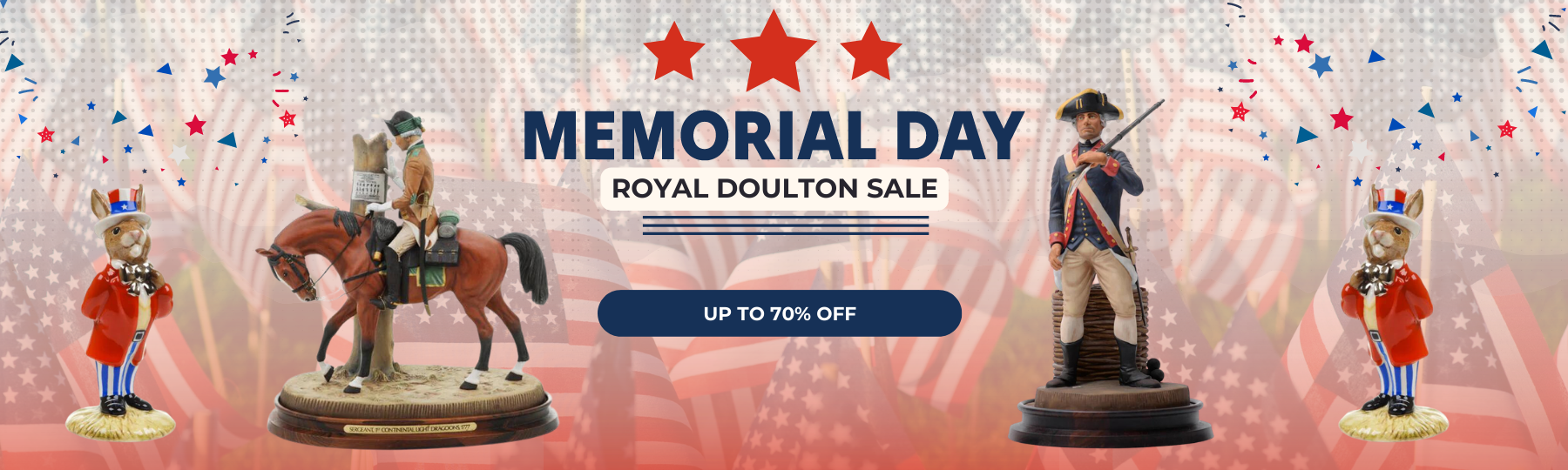 Memorial Day Sale: Unbelievable Deals on Royal Doulton Collectibles