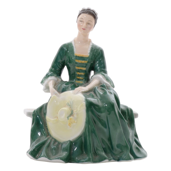 royal doulton figurines green dress Figurine Lady From Williamsburg HN2228 chest on chest dresser Black Panther Movie: Female Color:Purple*