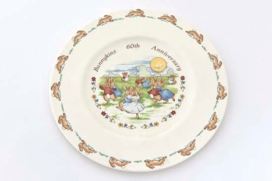 60th Anniversary Plate