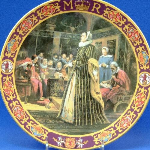 Mary Queen of Scots Plate