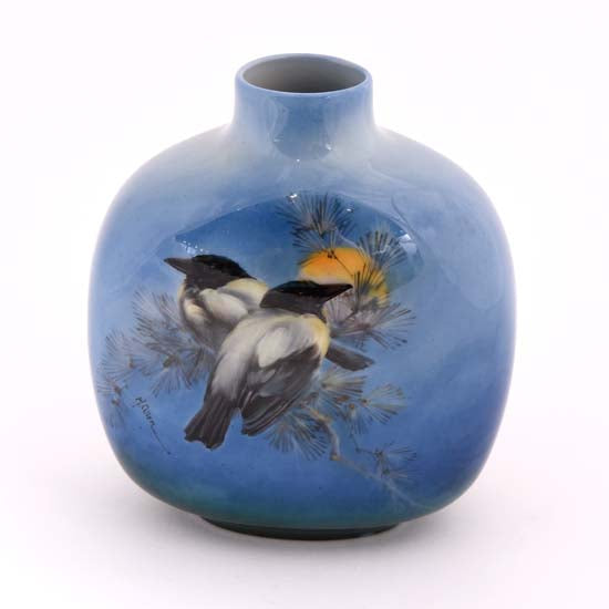 Titanian Hooded Crows Vase