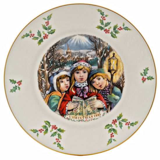 Royal doulton outlet christmas plate 1977