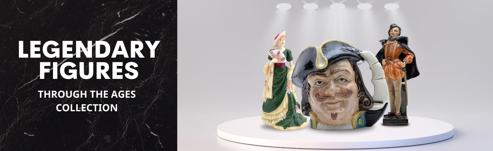 Legendary Figures Through the Ages: Royal Doulton’s Tribute to Iconic Personalities