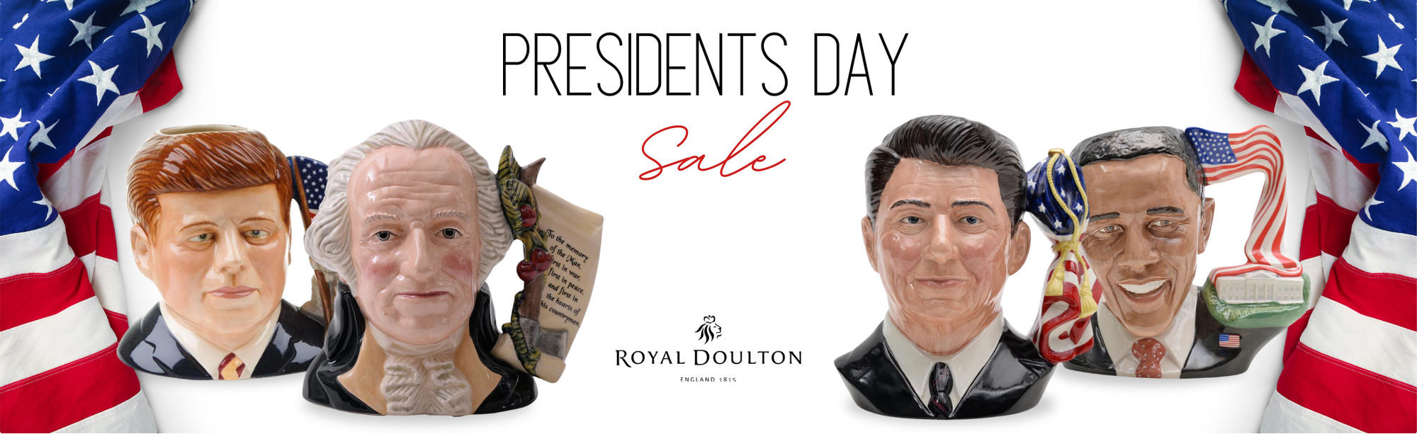Celebrate Presidents Day with Royal Doulton: A Collector's Delight!