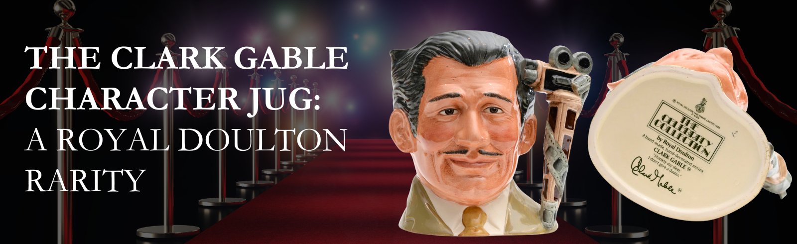 Clark Gable Character Jug