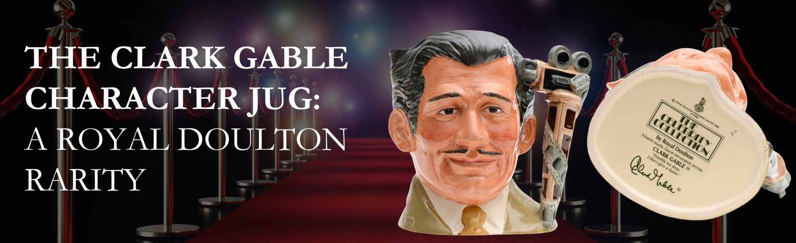 Clark Gable Character Jug: A Truly Rare Collectible