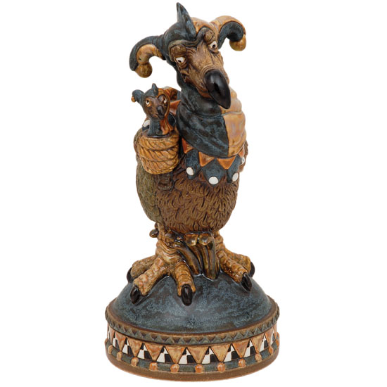 Court Jester Bird sculpture
