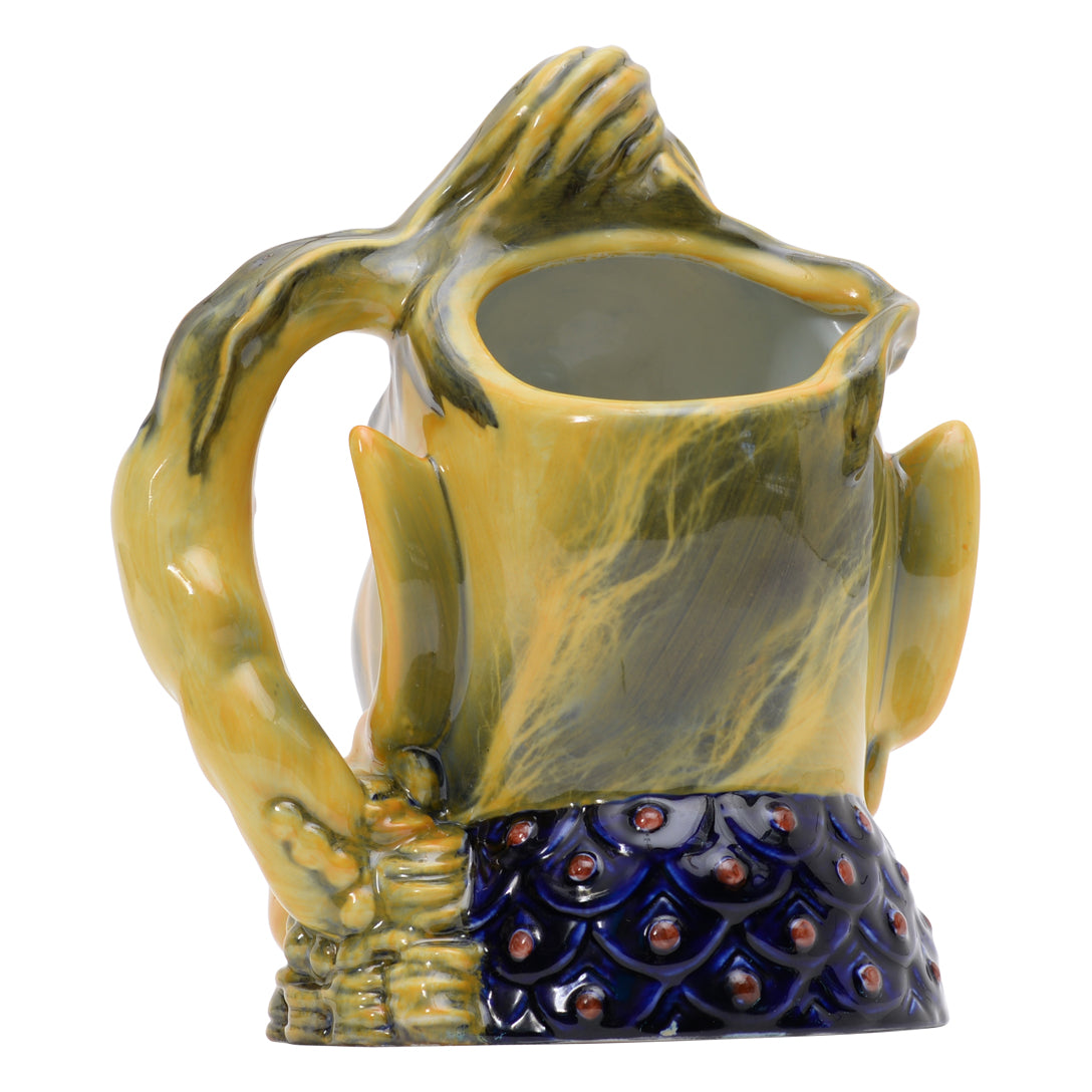 Aladdin's Genie in yellow color trial flambe character jug