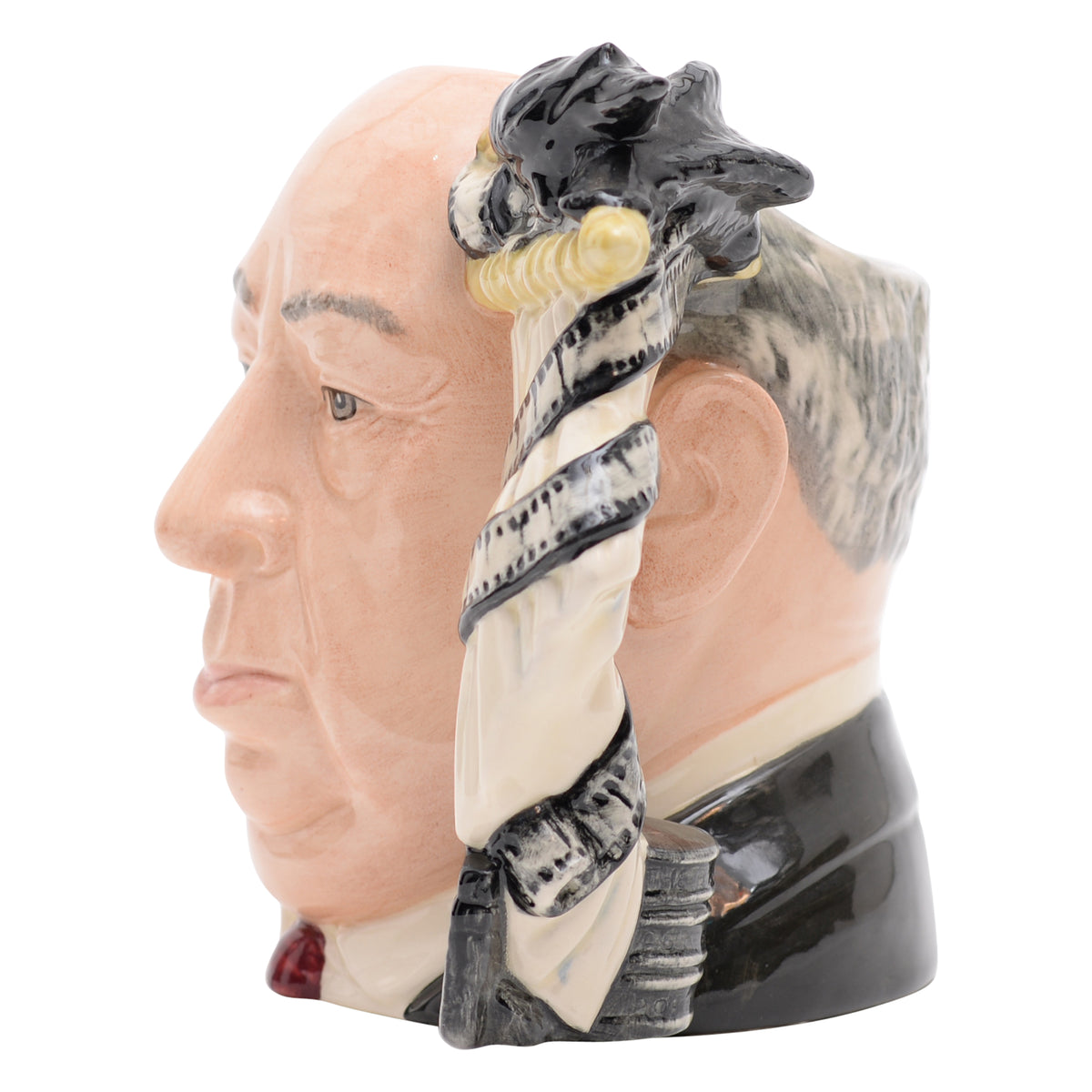 Alfred Hitchcock Large Blue Curtain