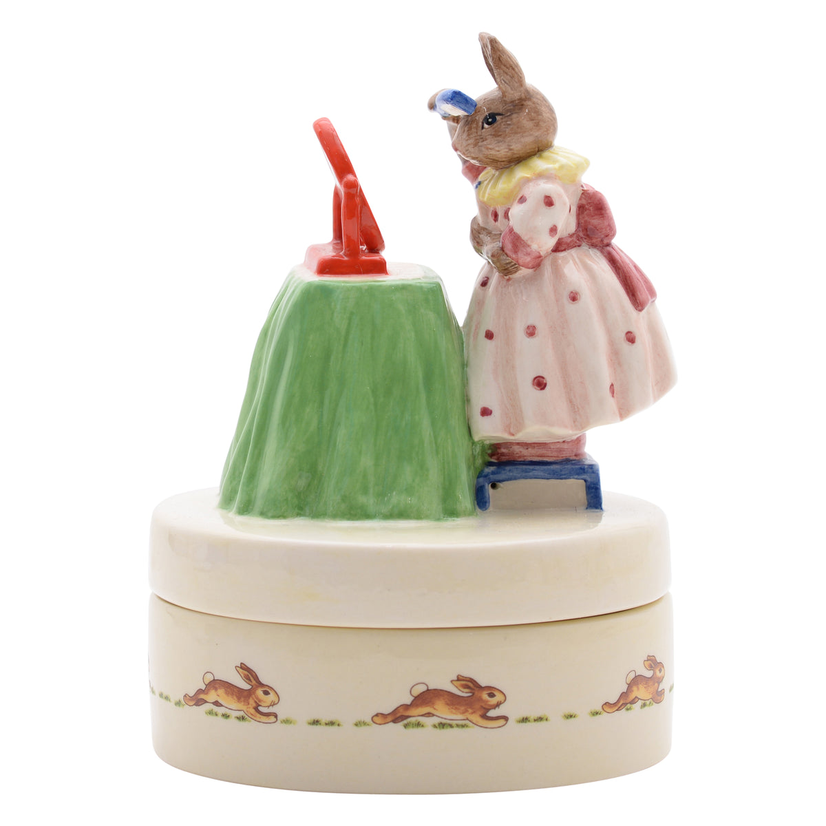 All Dressed Up Bunny Trinket Box