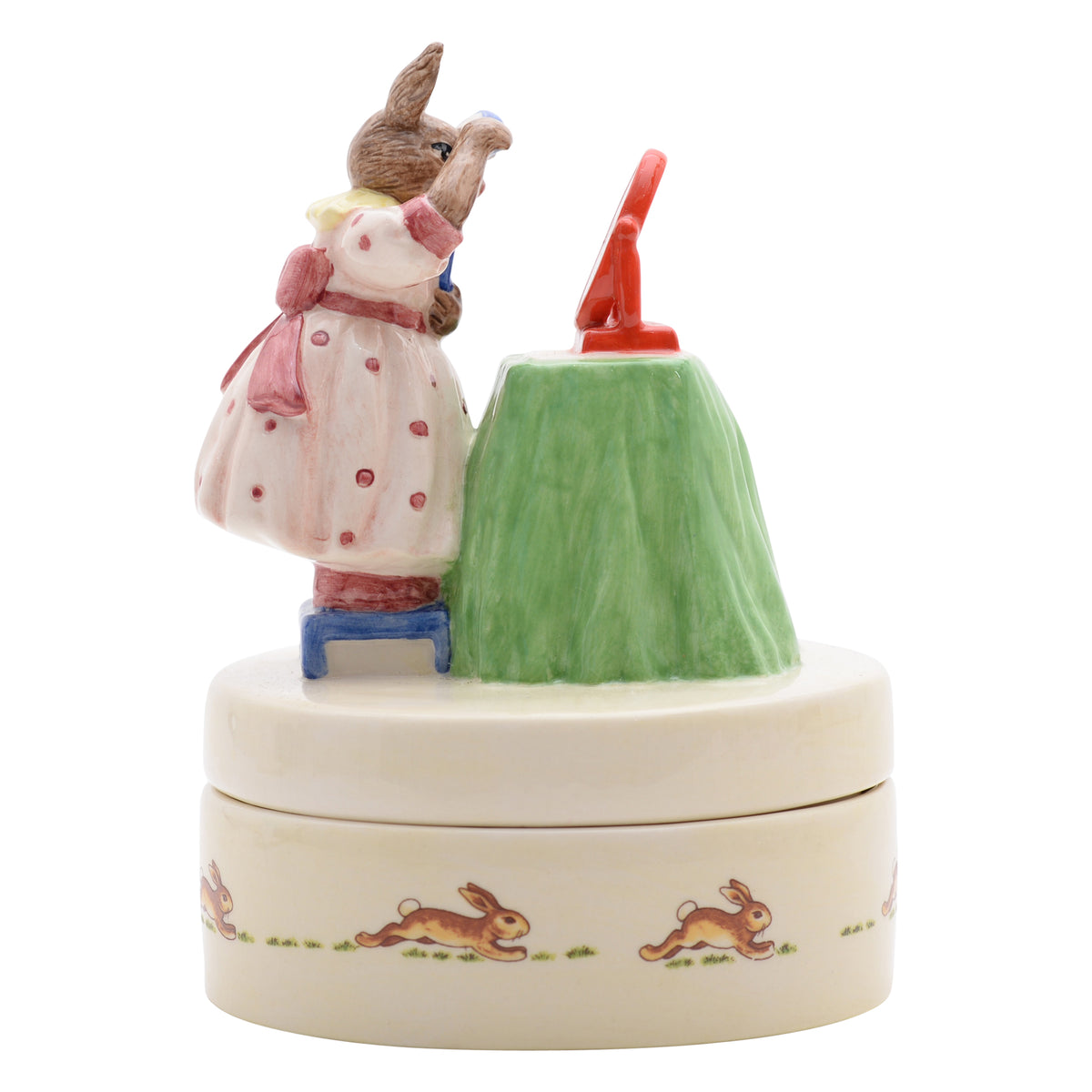 All Dressed Up Bunny Trinket Box