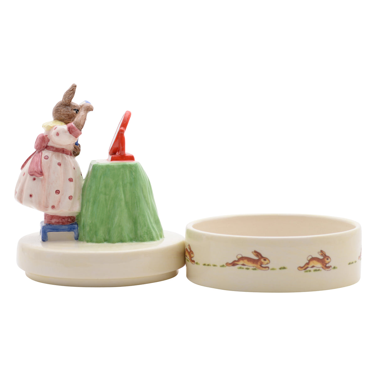 All Dressed Up Bunny Trinket Box