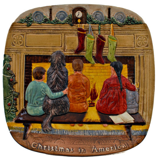 Christmas In America Plate