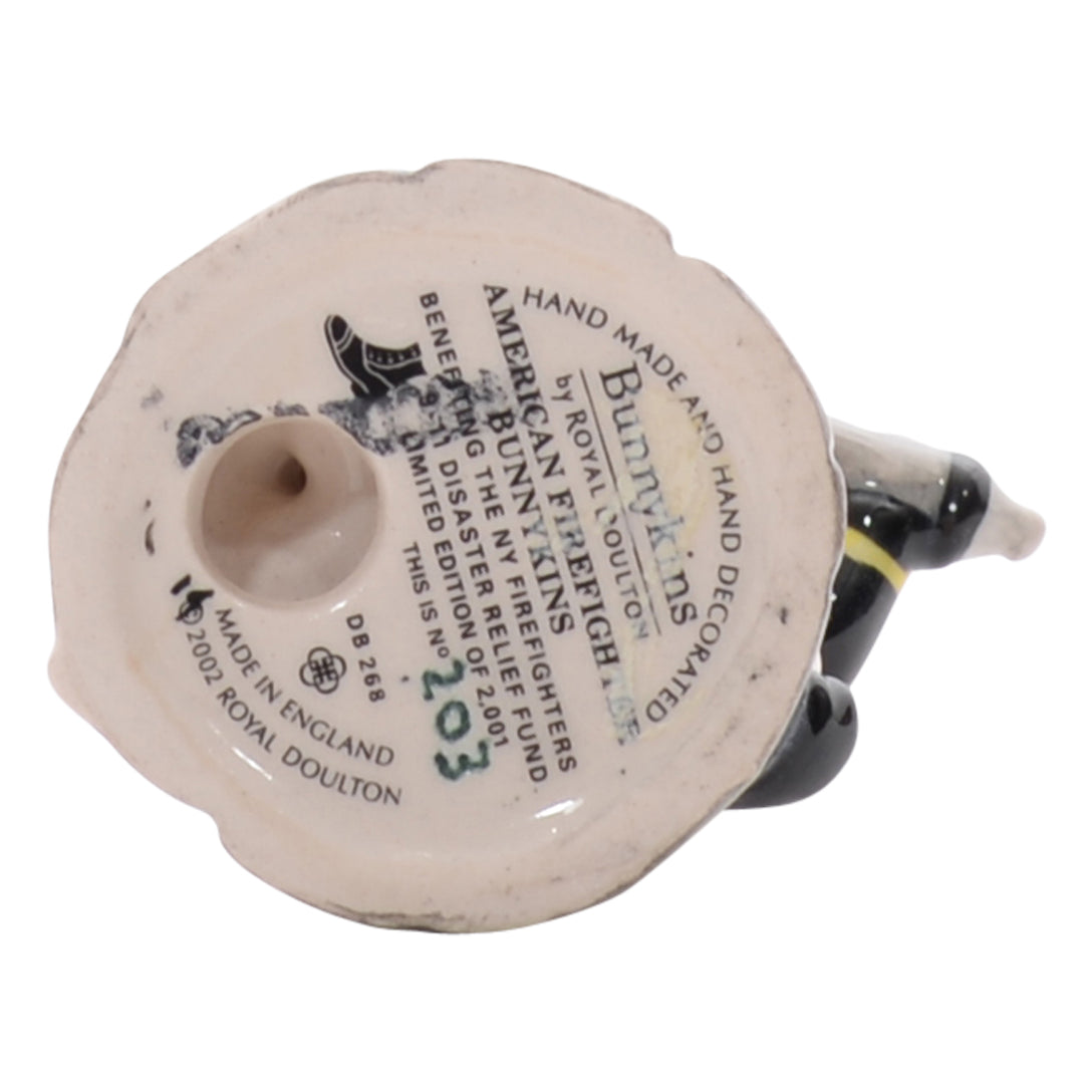 American Firefighter Bunnykin DB268