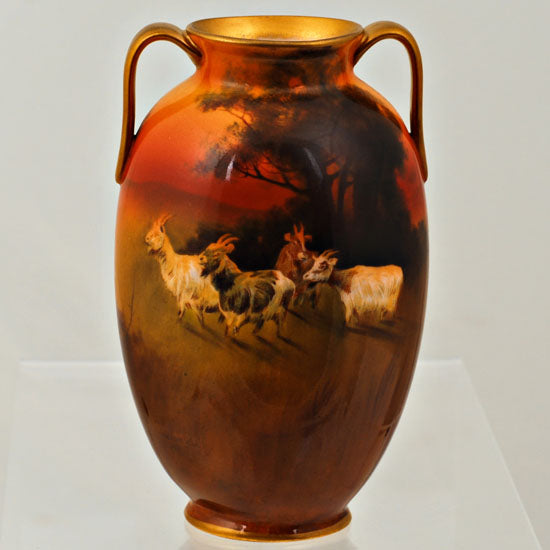 Goats Vase