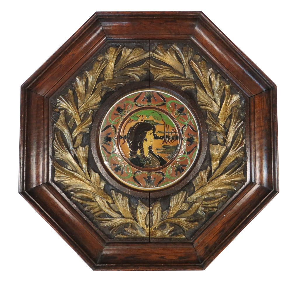 Art Nouveau Plaque