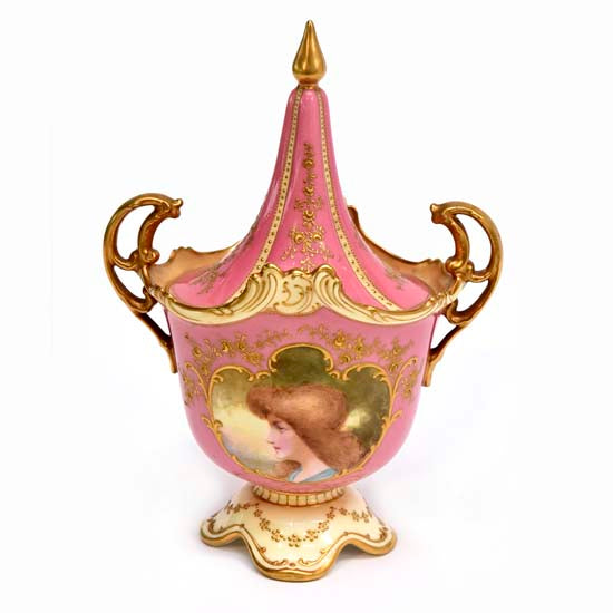 Lidded Vase