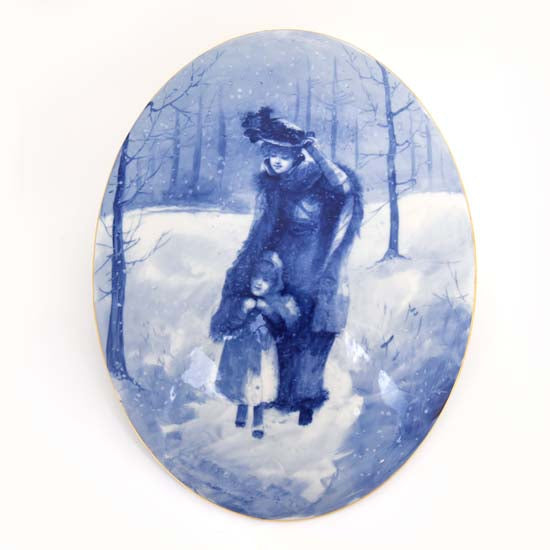 Blue Children Plaque