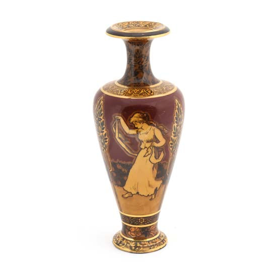 Faience Morisian Ware Vase