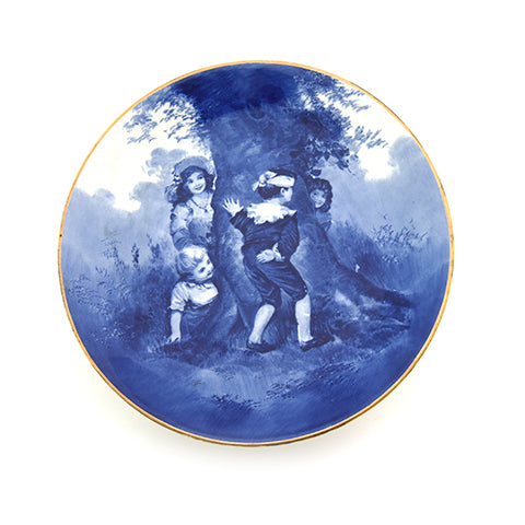 Blue Children Plate