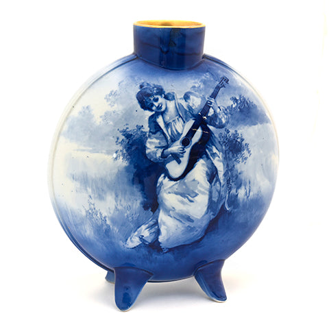 Blue Children Vase