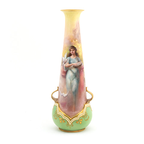 George White Vase