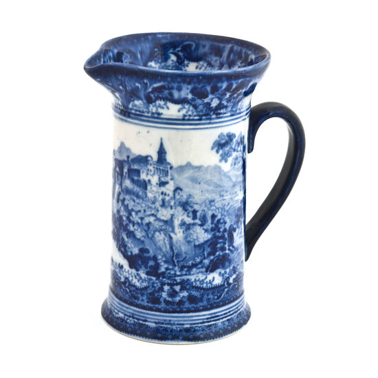 Burslem Countryside Castle Pitcher