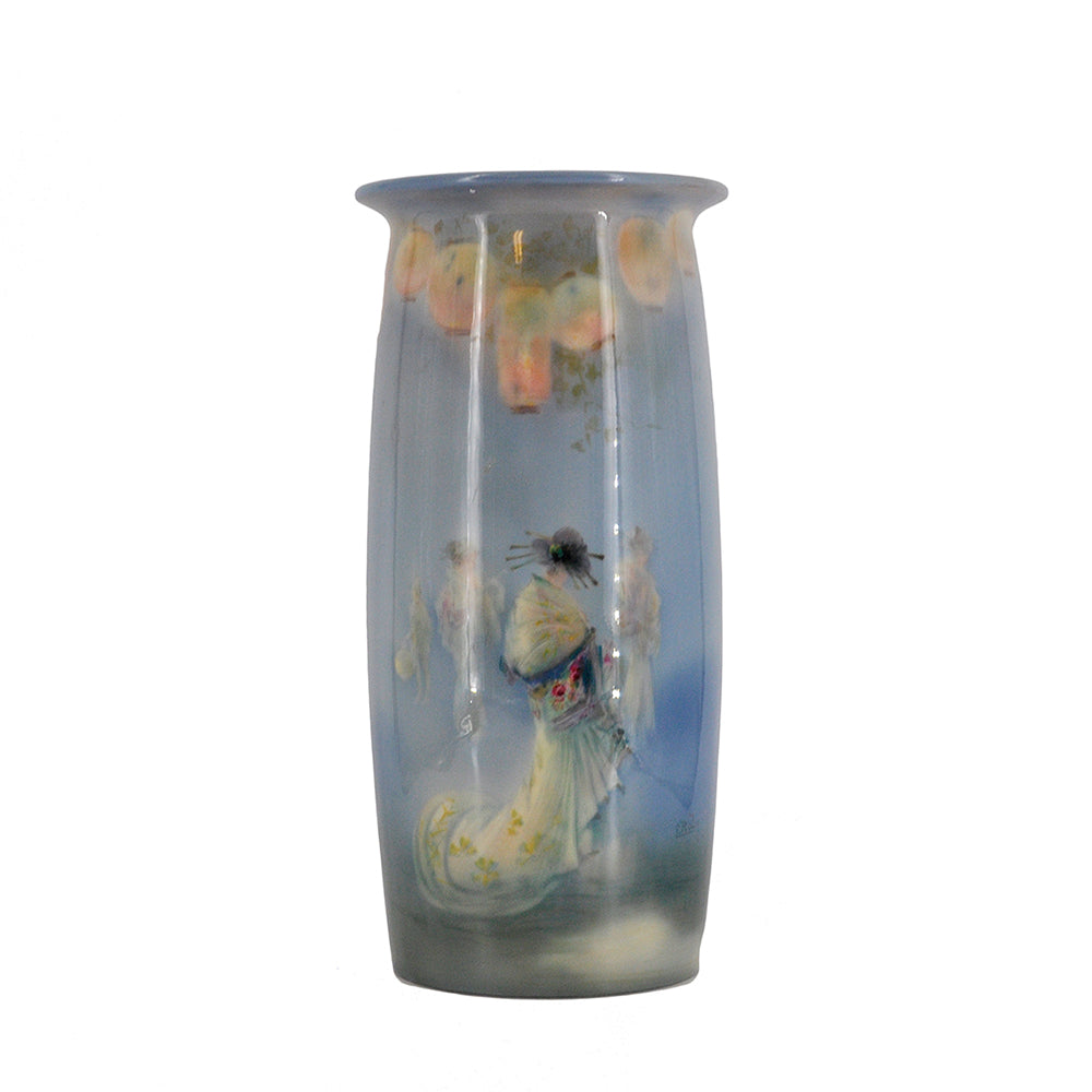 Burslem Vase Titanum Guisa by Edward Raby