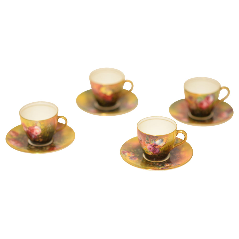 Flower cup & saucer Set