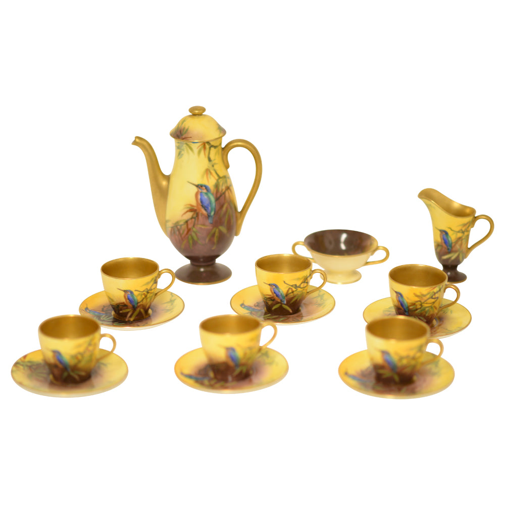 Tea Set Burslem Art Deco