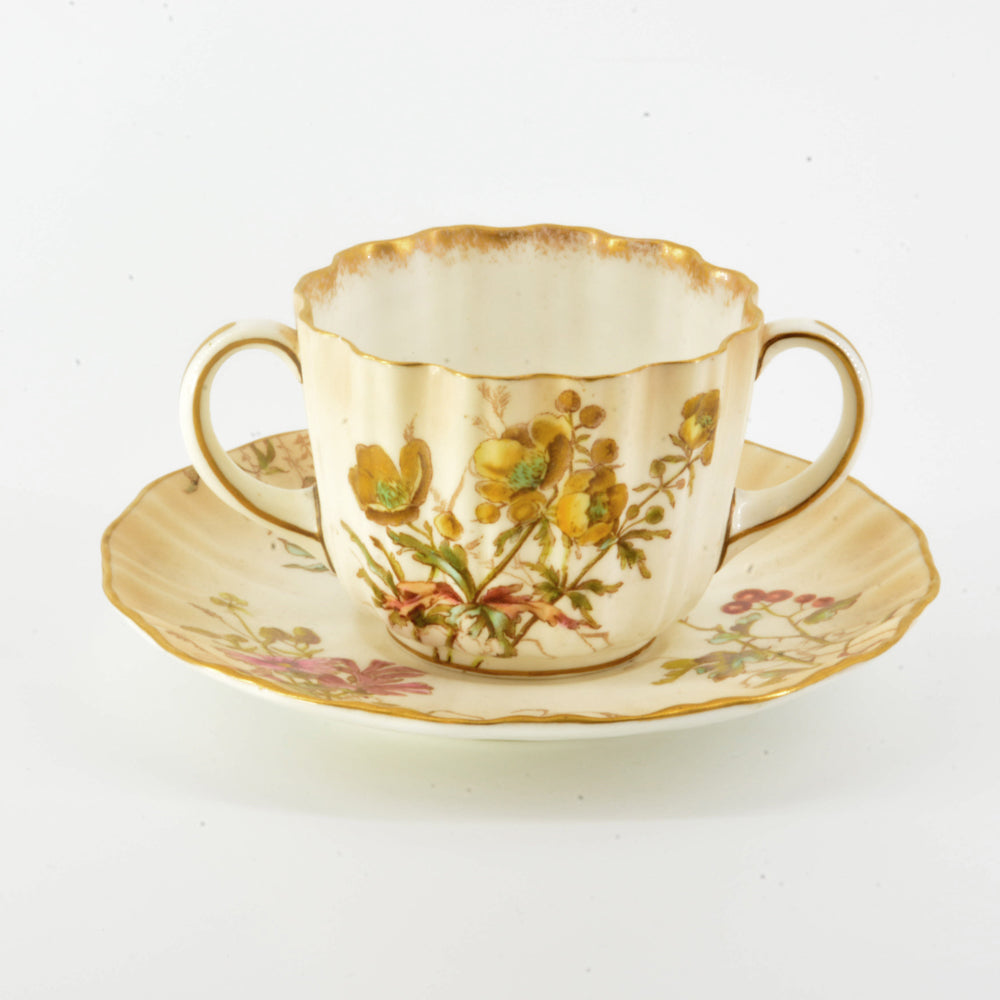 cup & saucer Burslem SET