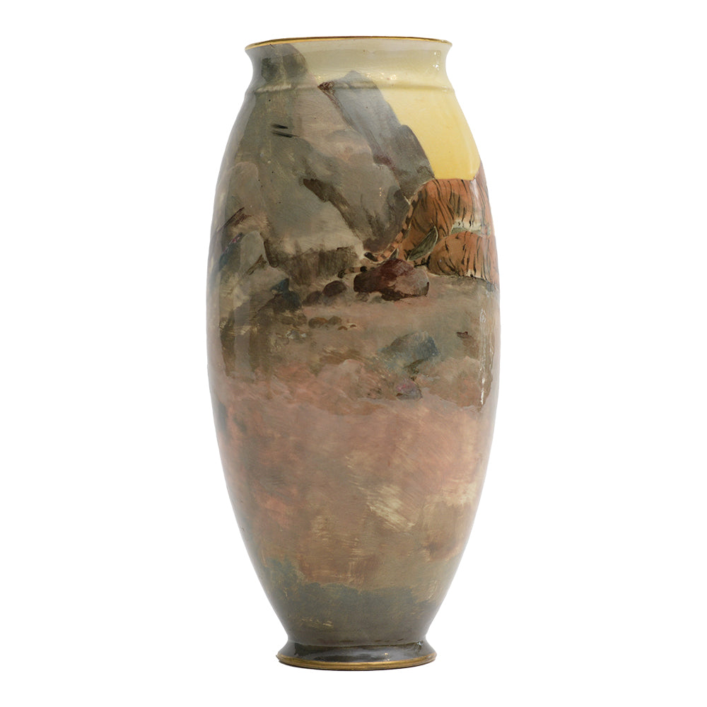Vase Stalking Tigers