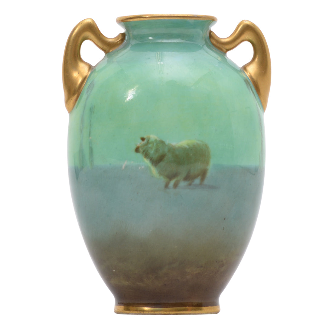 Sheep vase