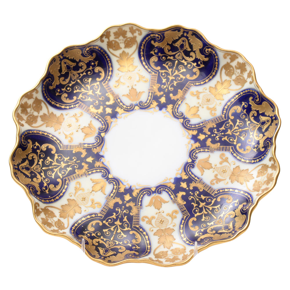 Burslem Vintage 8 1/4" plate with raised design