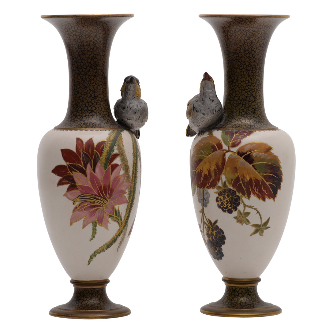 Pair of vases 19th century