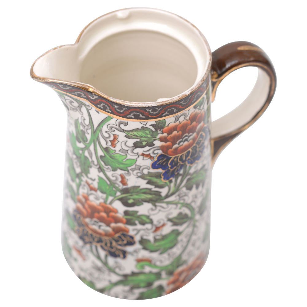 Teapot flower scene