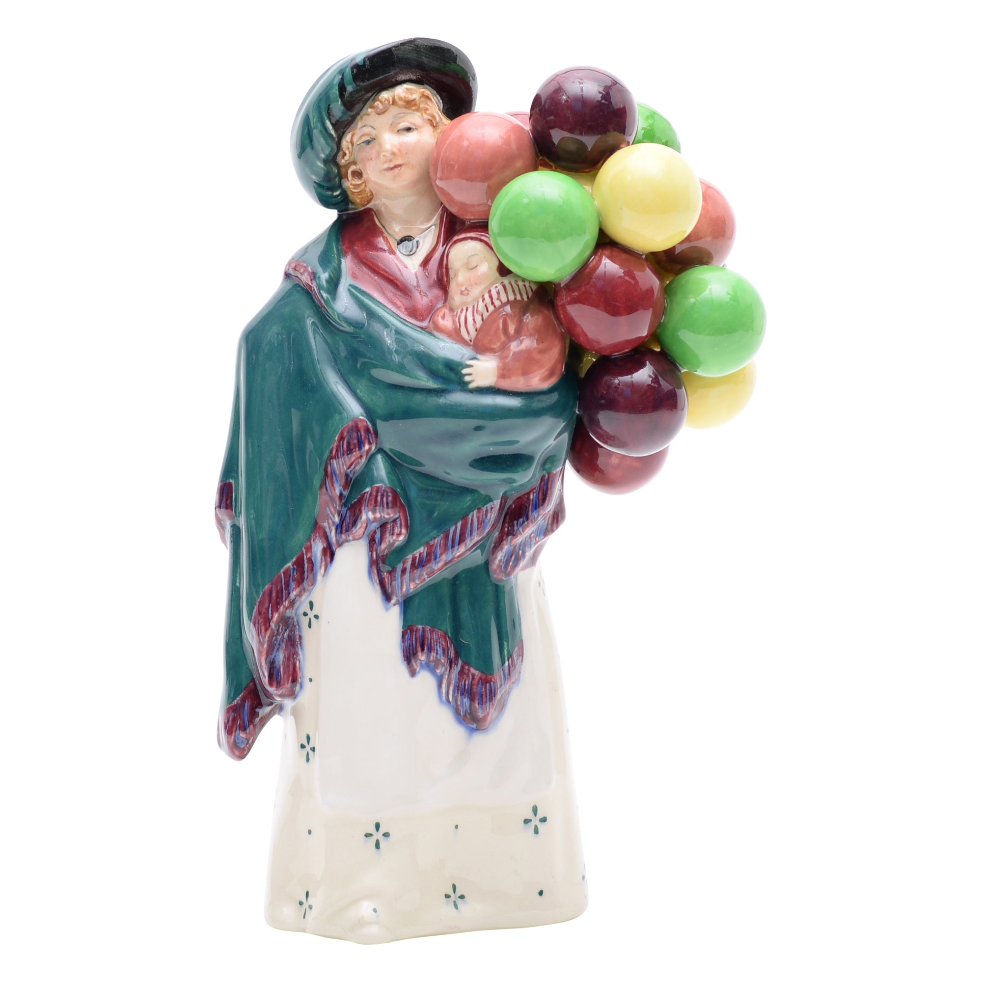 Balloon seller figurine