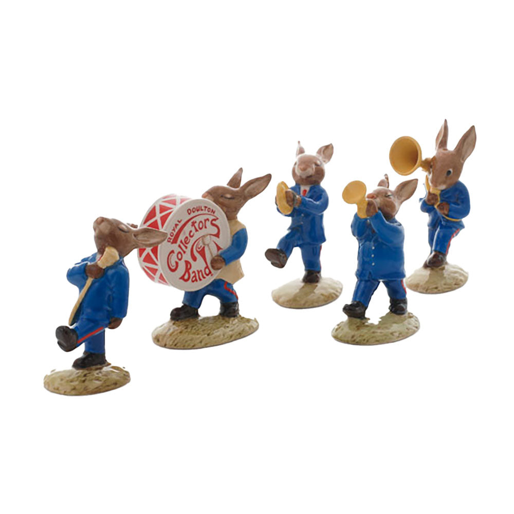 Set of 5 Oompah Band Blue Bunnykins