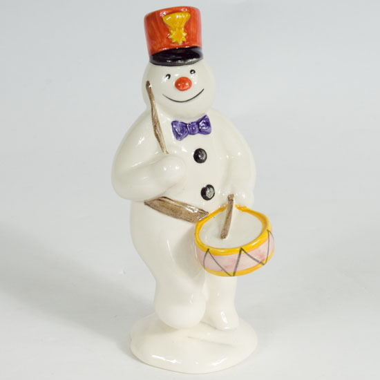 Bass Drummer Snowman 