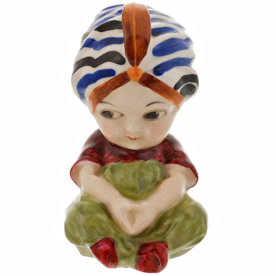 Boy with Turban (restored)