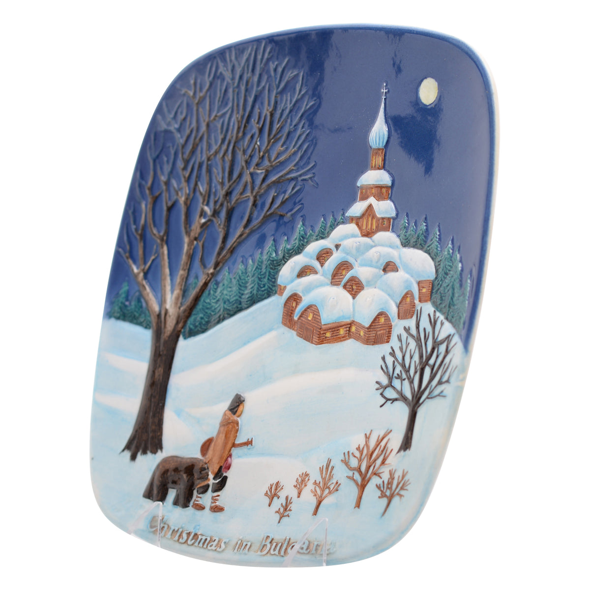 Christmas in Bulgaria Plate Beswick