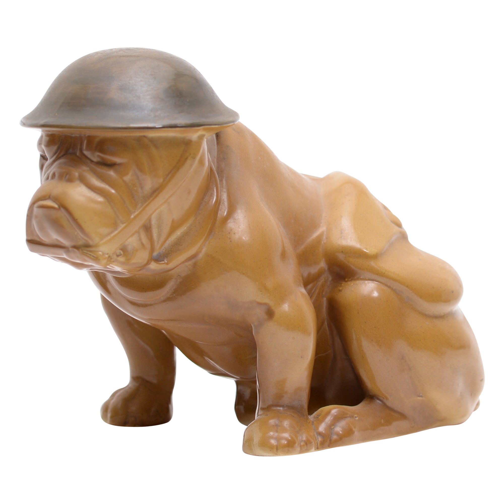 Bulldog W/Helmet & Haversack