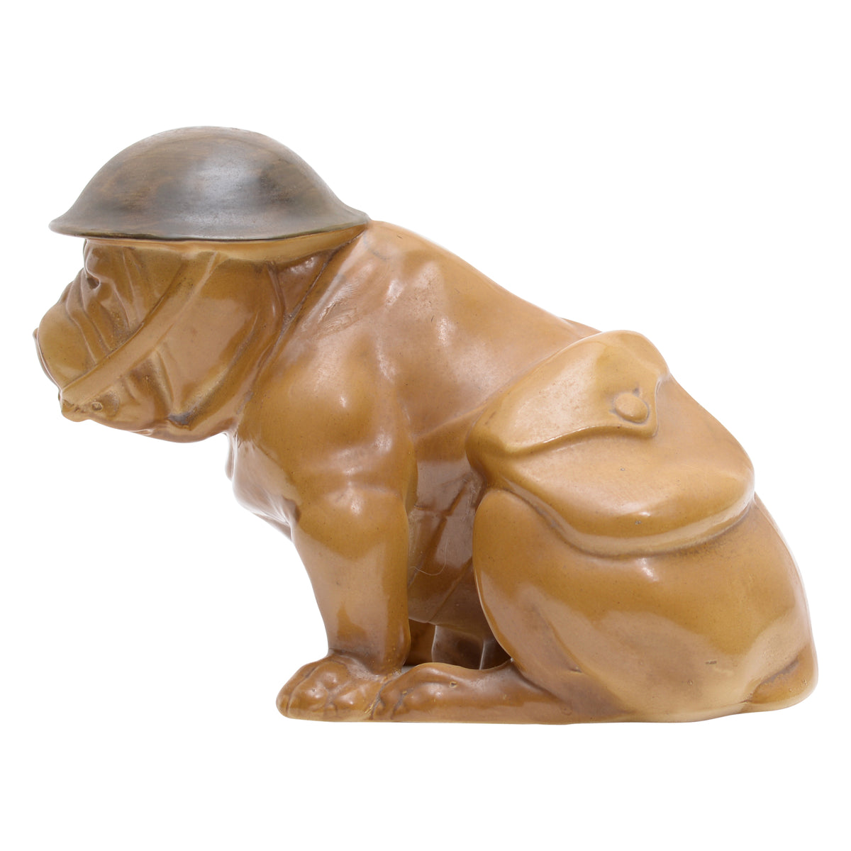 Bulldog W/Helmet &amp; Haversack