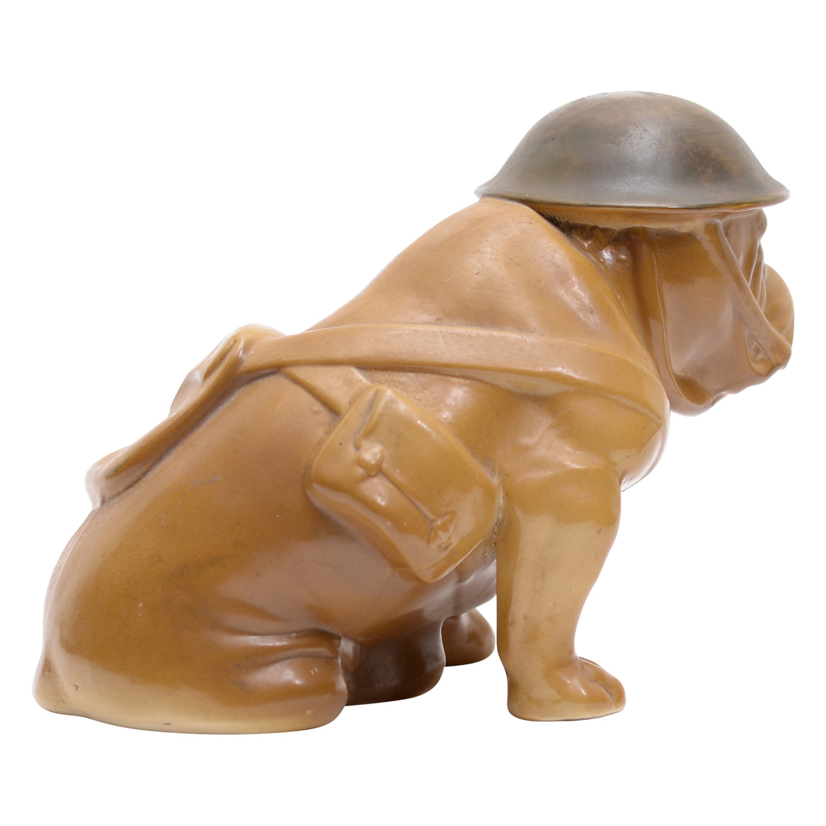 Bulldog W/Helmet &amp; Haversack