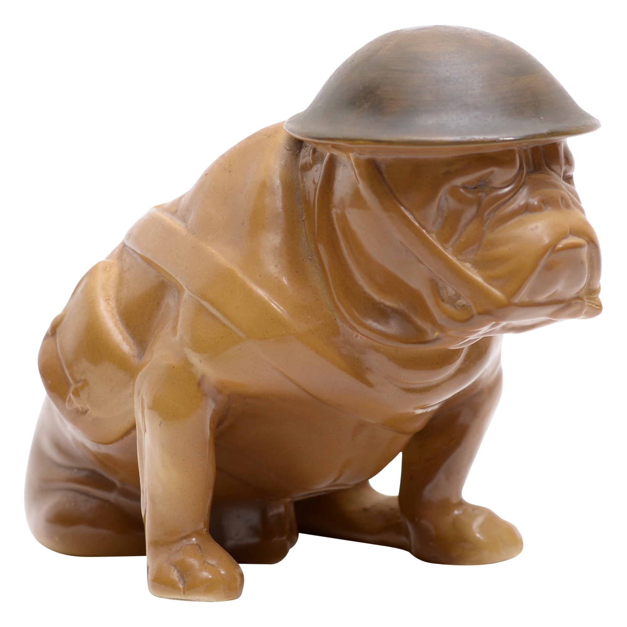 Bulldog W/Helmet & Haversack