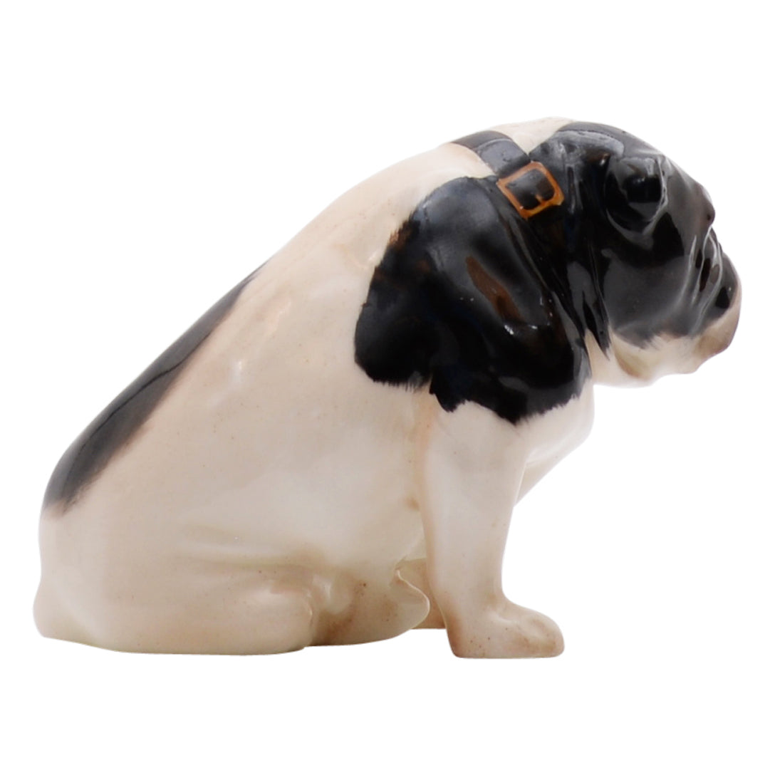 Bulldog Seated Small dog sculpture