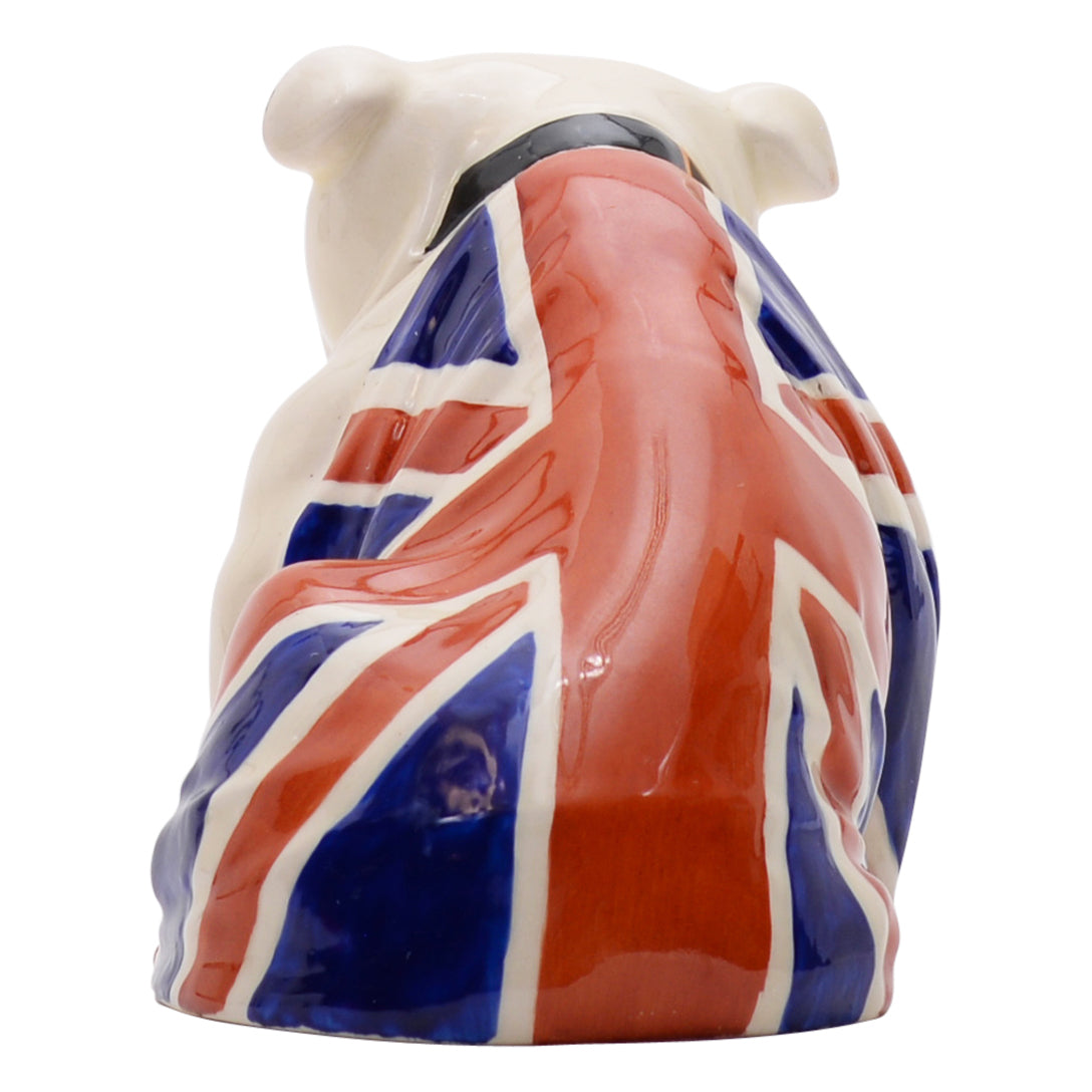 Bulldog Draped in Union Jack Medium