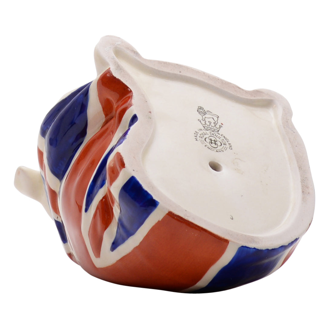 Bulldog Draped in Union Jack Medium