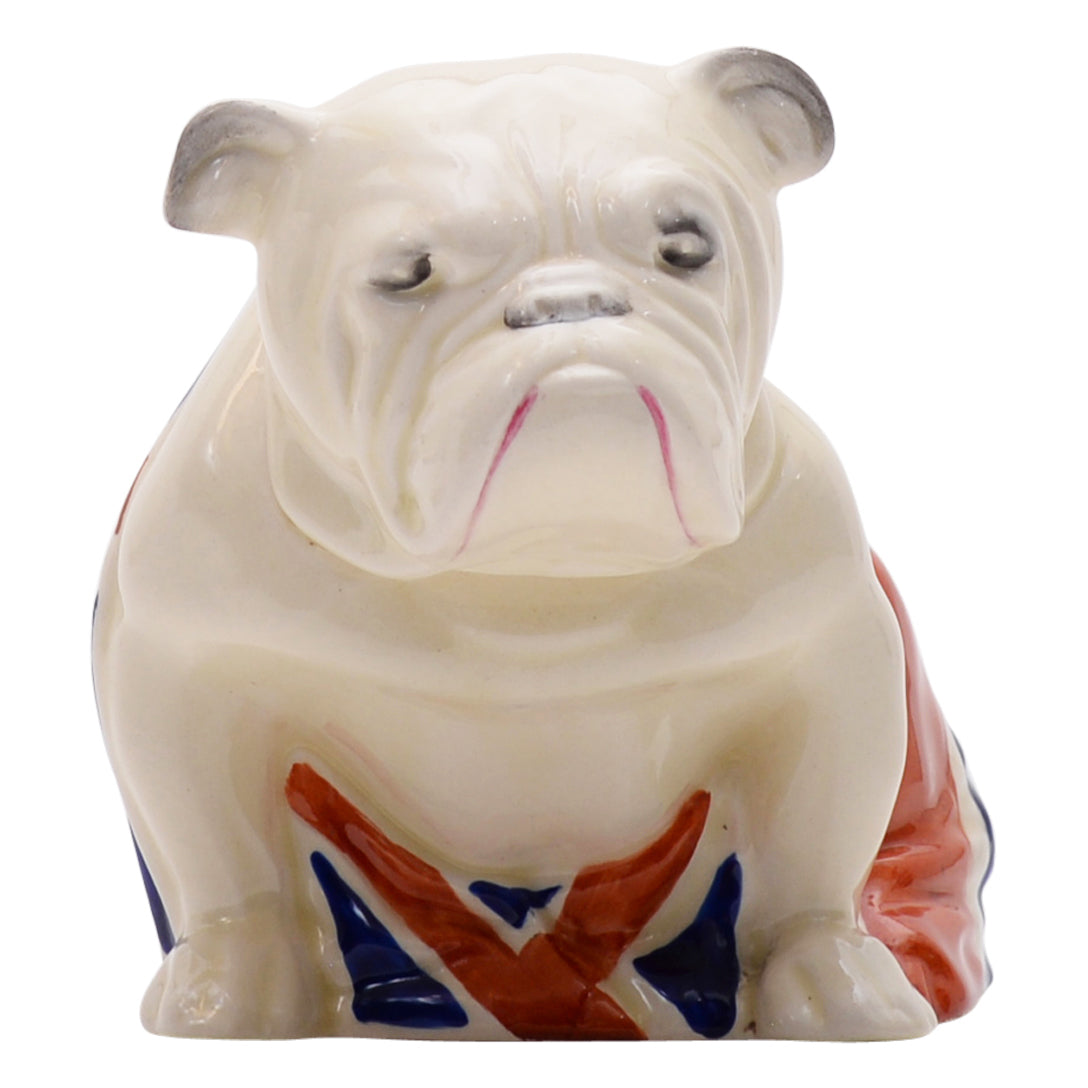 Bulldog Draped in Union Jack Medium